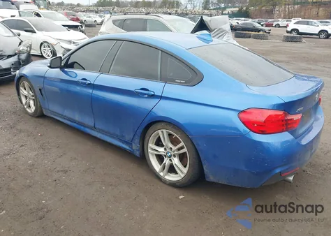 2015 BMW 435I Gran Coupe xDrive from USA, damaged, VIN WBA4B3C50FGV48078